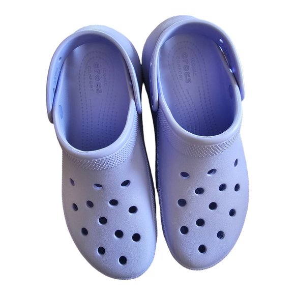 Crocs Lilac Classic Crush Clog Men's 11/ Women's 13 - Picture 4 of 5